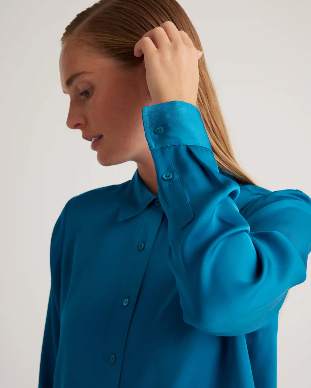 Washable Stretch Silk Blouse