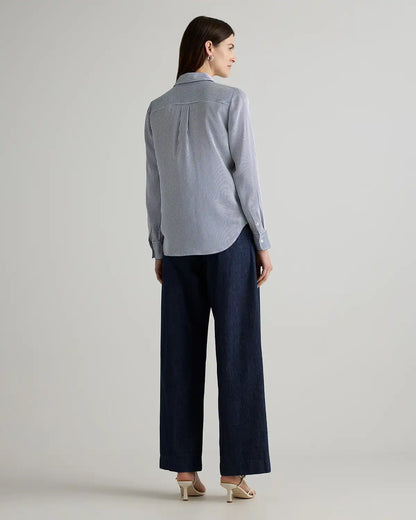 Washable Stretch Silk Blouse