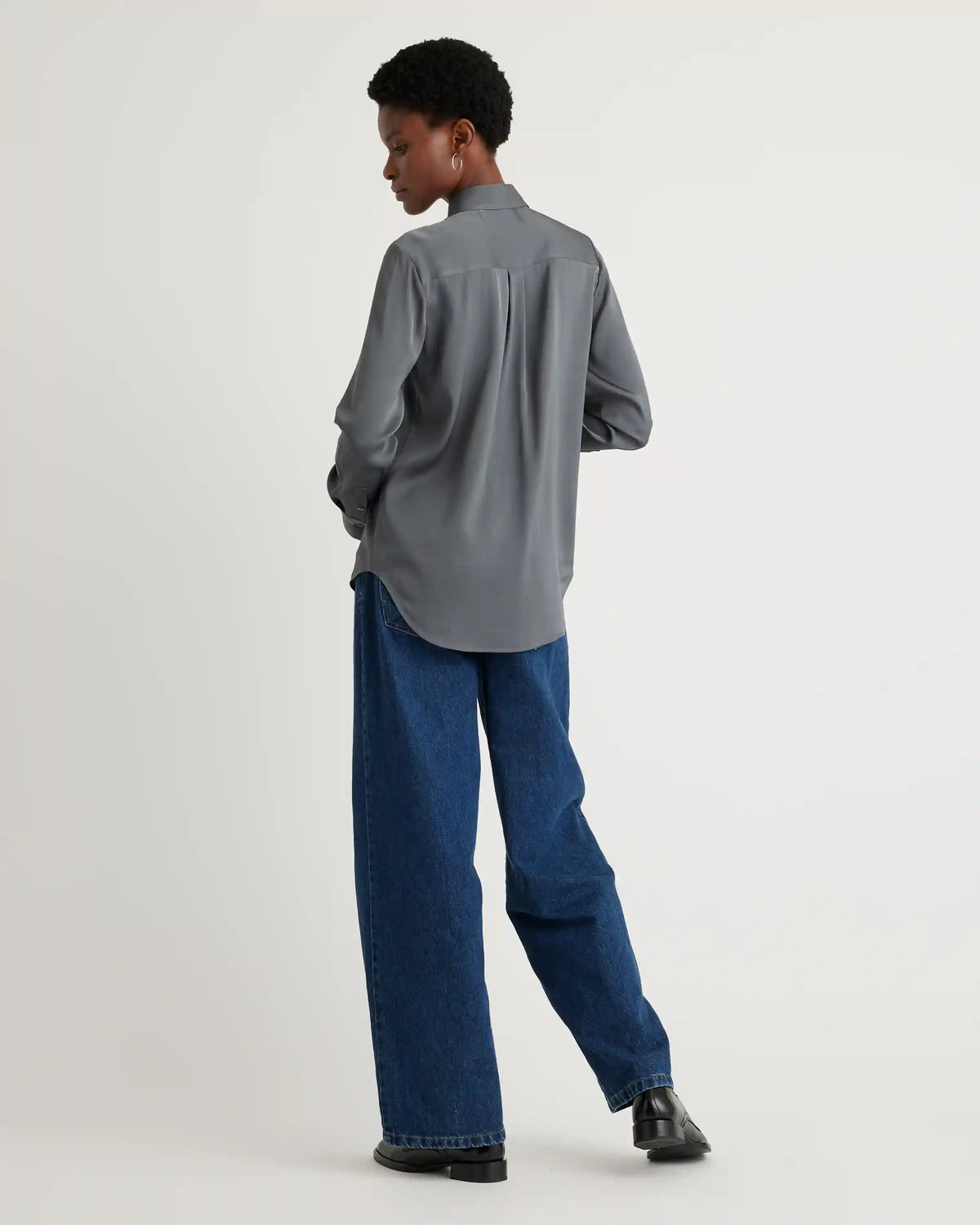 Washable Stretch Silk Blouse