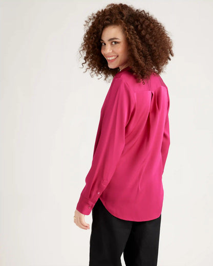 Washable Stretch Silk Blouse
