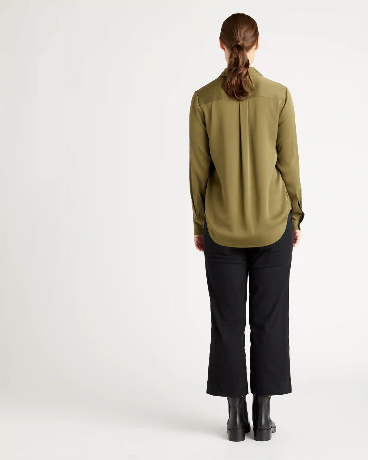Washable Stretch Silk Blouse