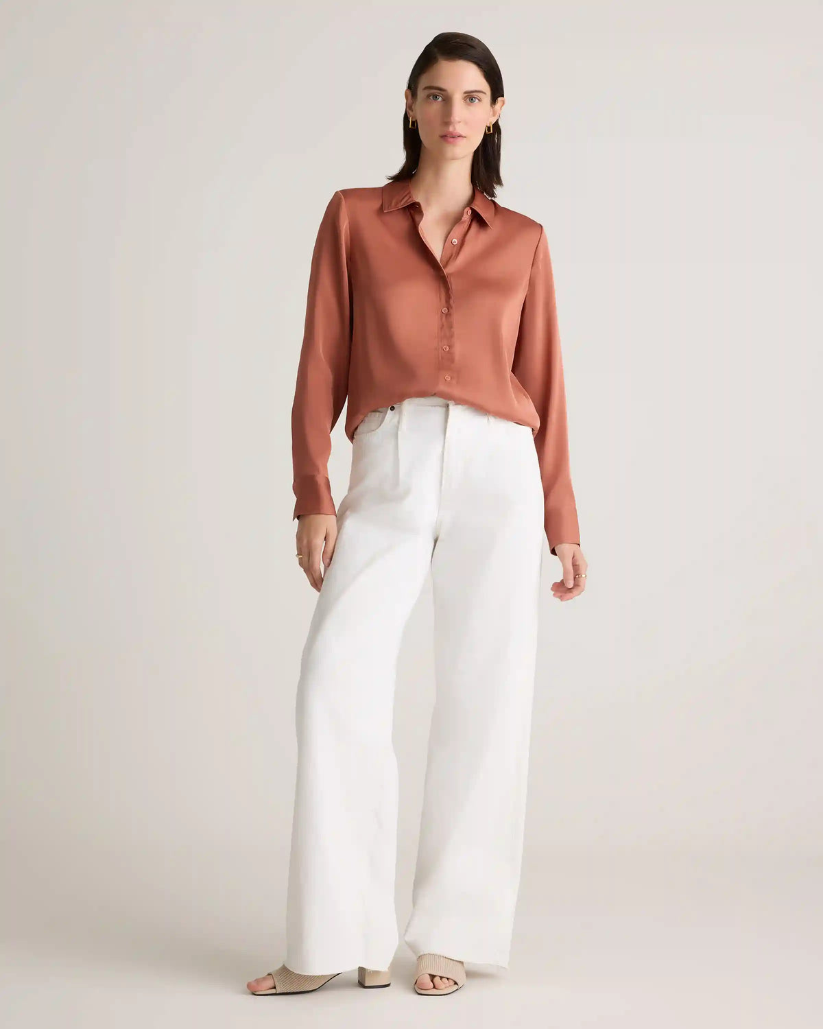 Washable Stretch Silk Blouse