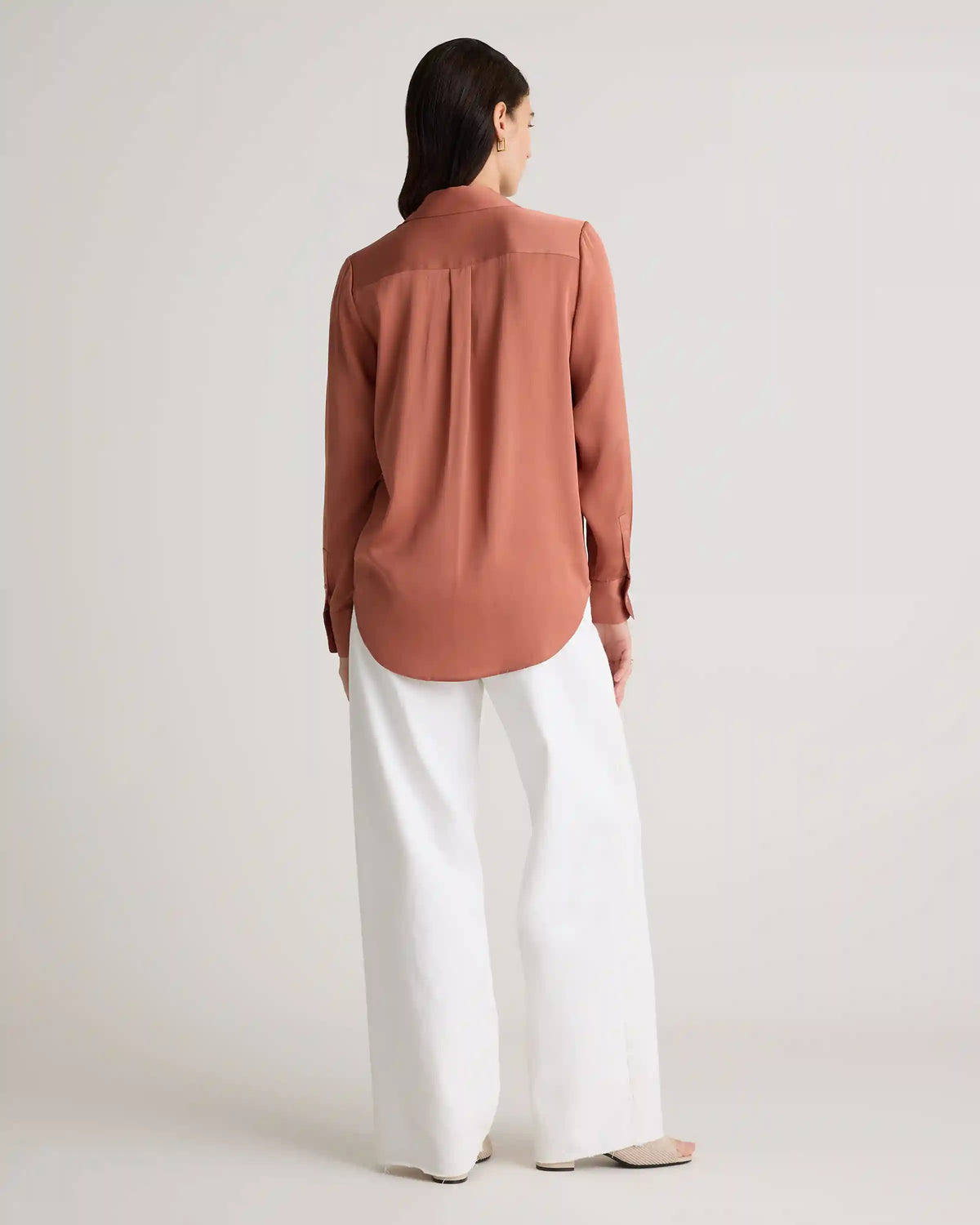 Washable Stretch Silk Blouse
