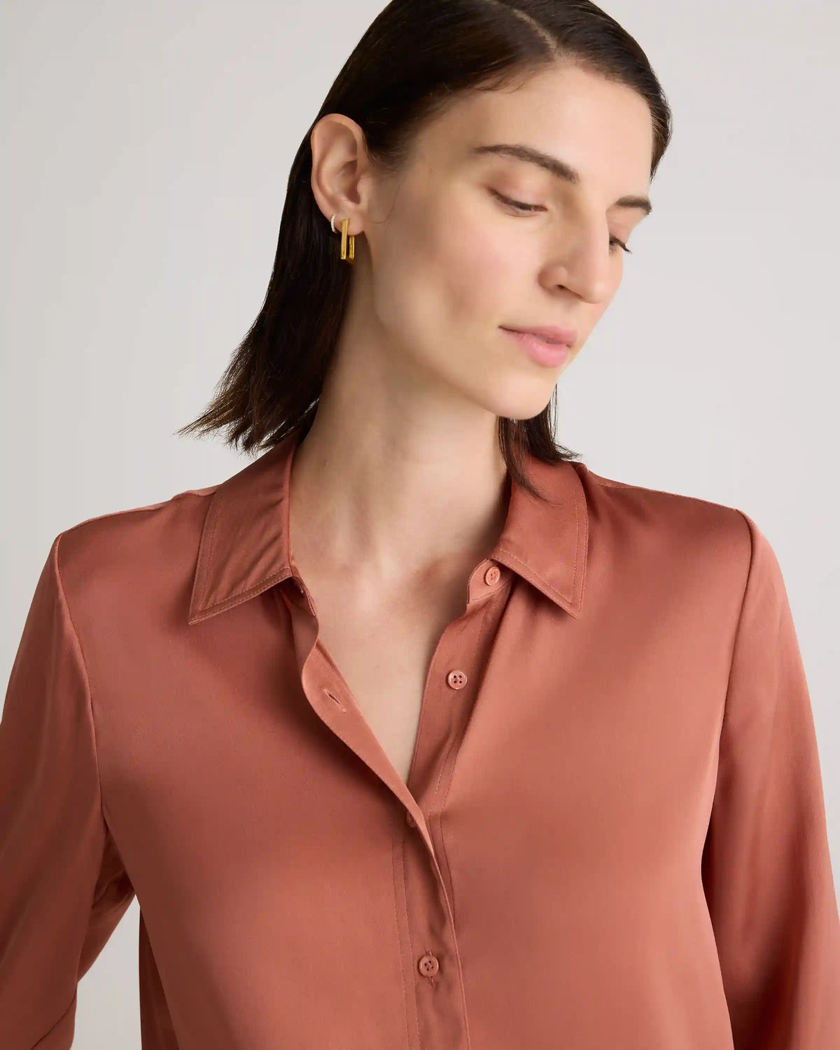 Washable Stretch Silk Blouse