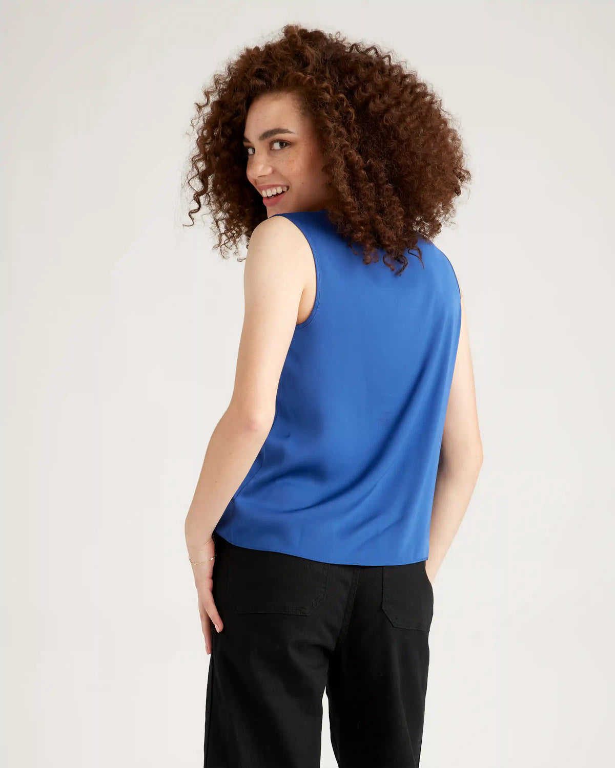 Washable Stretch Silk Tank