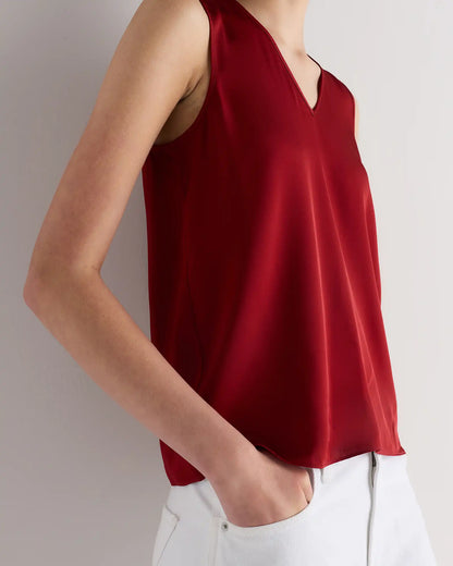 Washable Stretch Silk Tank