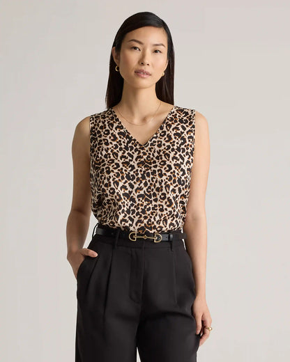 Washable Stretch Silk Tank