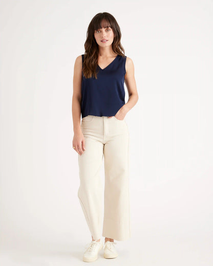 Washable Stretch Silk Tank