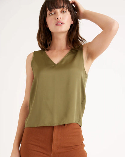 Washable Stretch Silk Tank