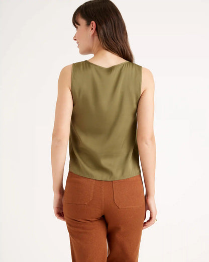 Washable Stretch Silk Tank