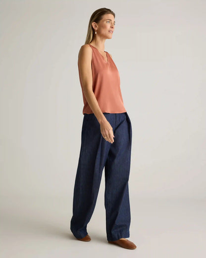 Washable Stretch Silk Tank