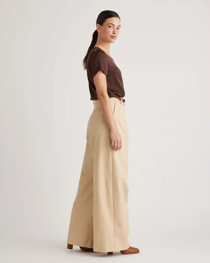 Washable Stretch Silk Tee