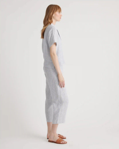 100% European Linen Short Sleeve Shirt