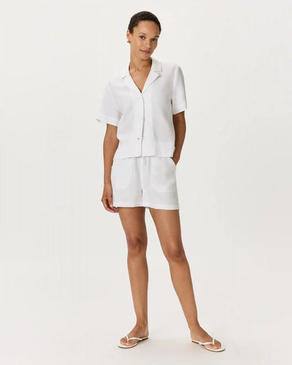 100% European Linen Short Sleeve Shirt