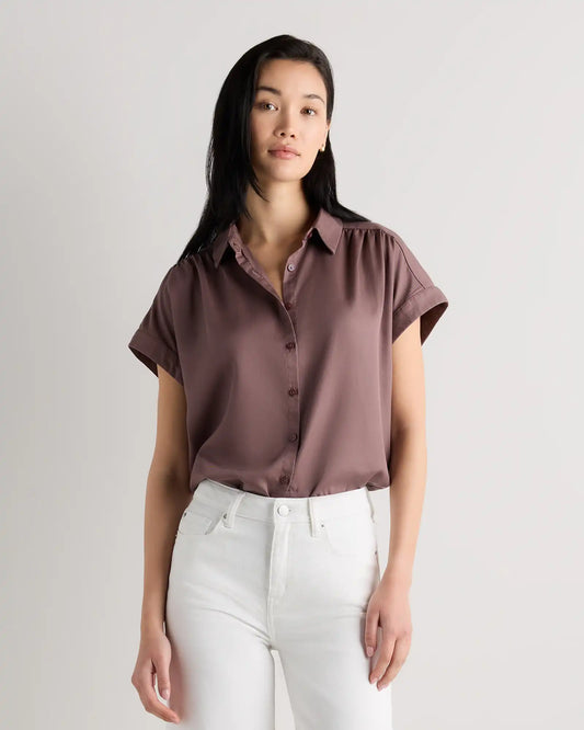 Vintage Wash Tencel Camp Shirt