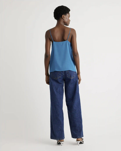 Washable Stretch Silk V-Neck Cami