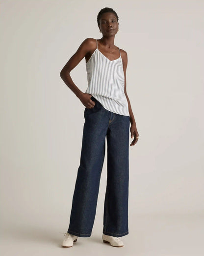 Washable Stretch Silk V-Neck Cami