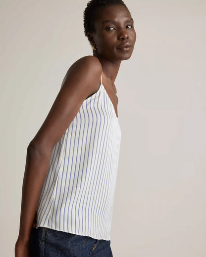 Washable Stretch Silk V-Neck Cami