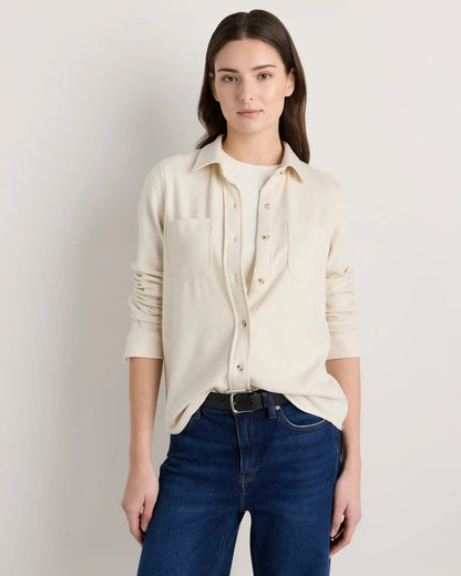Stretch Sweater Fleece Shirt