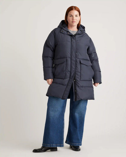 Featherless Long Puffer Parka