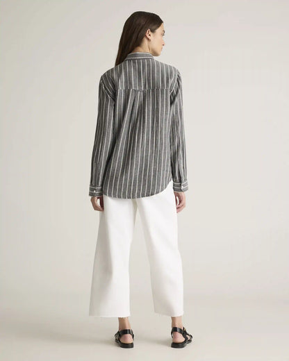 100% Organic Cotton Gauze Long Sleeve Shirt
