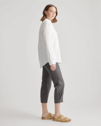 100% Organic Cotton Gauze Long Sleeve Shirt