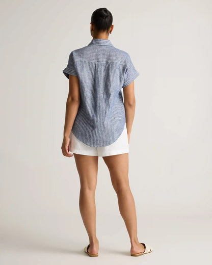100% European Linen Camp Shirt