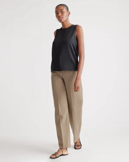 Washable Stretch Silk Shell Tank