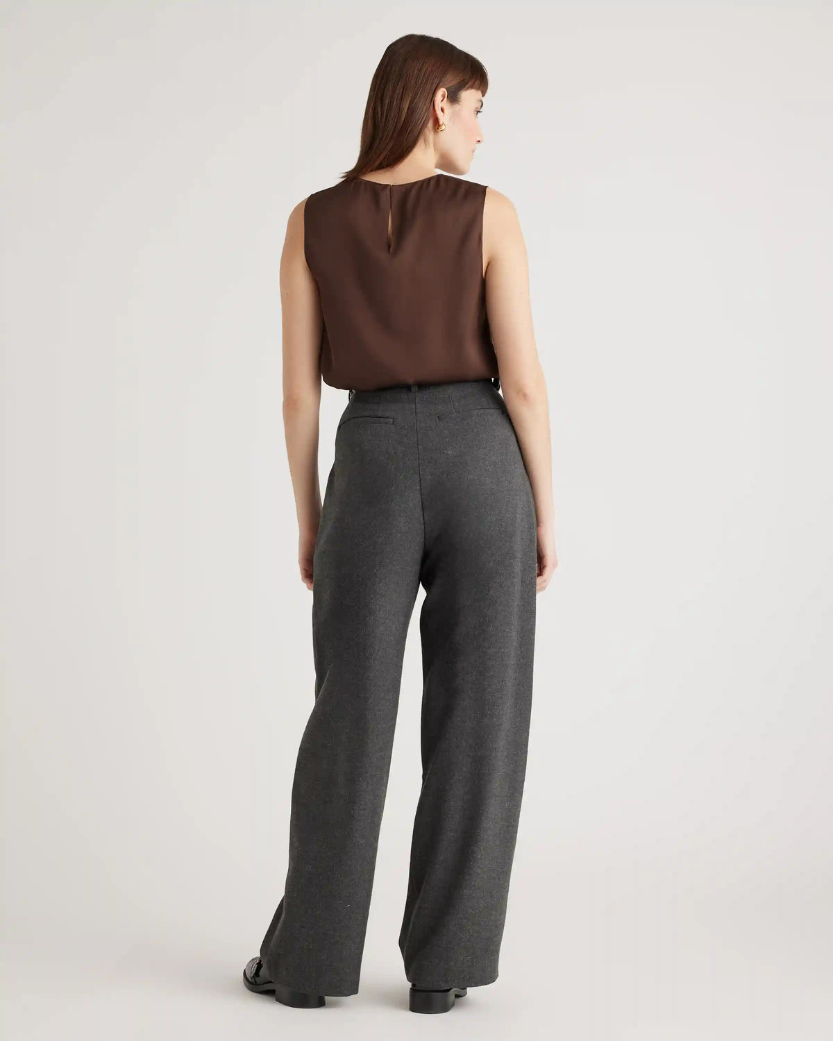 Washable Stretch Silk Shell Tank