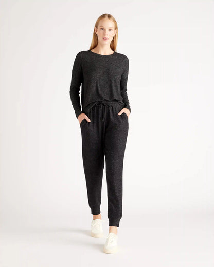 Brushed Long Sleeve Lounge Tee