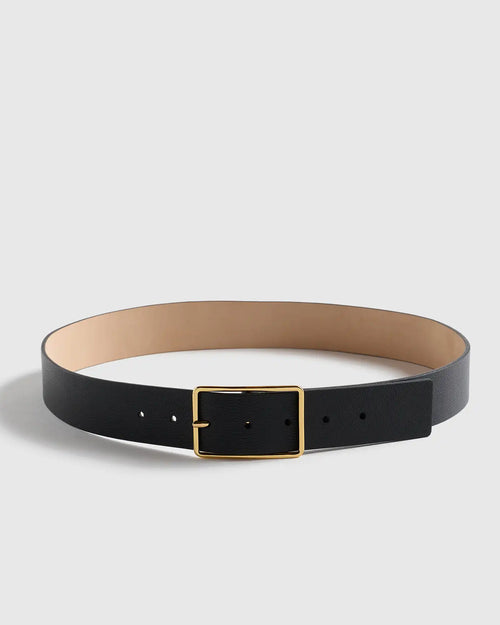 Siena Rectangle European Leather Belt