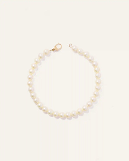 14k Gold Freshwater Cultured Pearl Bracelet