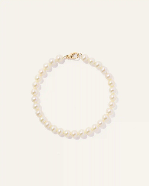 14k Gold Freshwater Cultured Pearl Bracelet