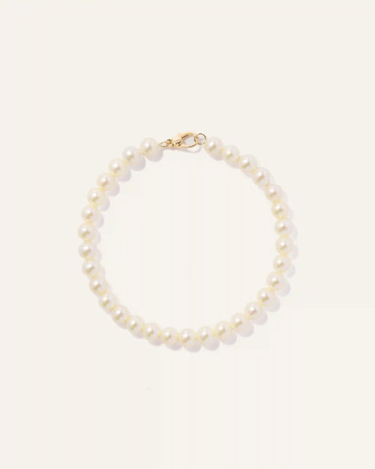 14k Gold Freshwater Cultured Pearl Bracelet
