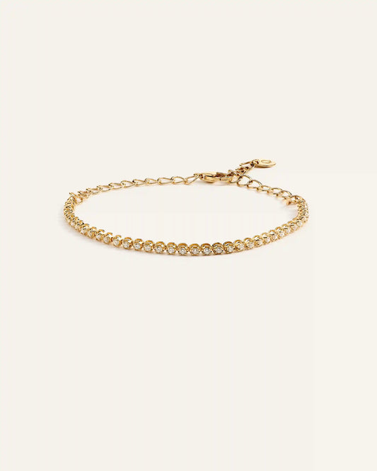 14K Gold Diamond Petite Tennis Bracelet - 0.50ctw