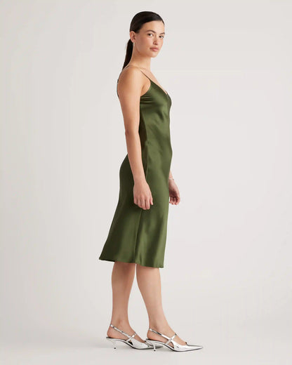 100% Washable Silk Slip Dress