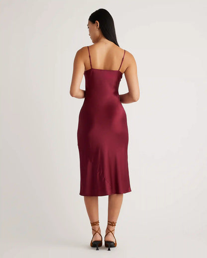 100% Washable Silk Slip Dress