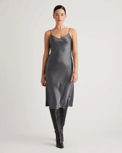 100% Washable Silk Slip Dress