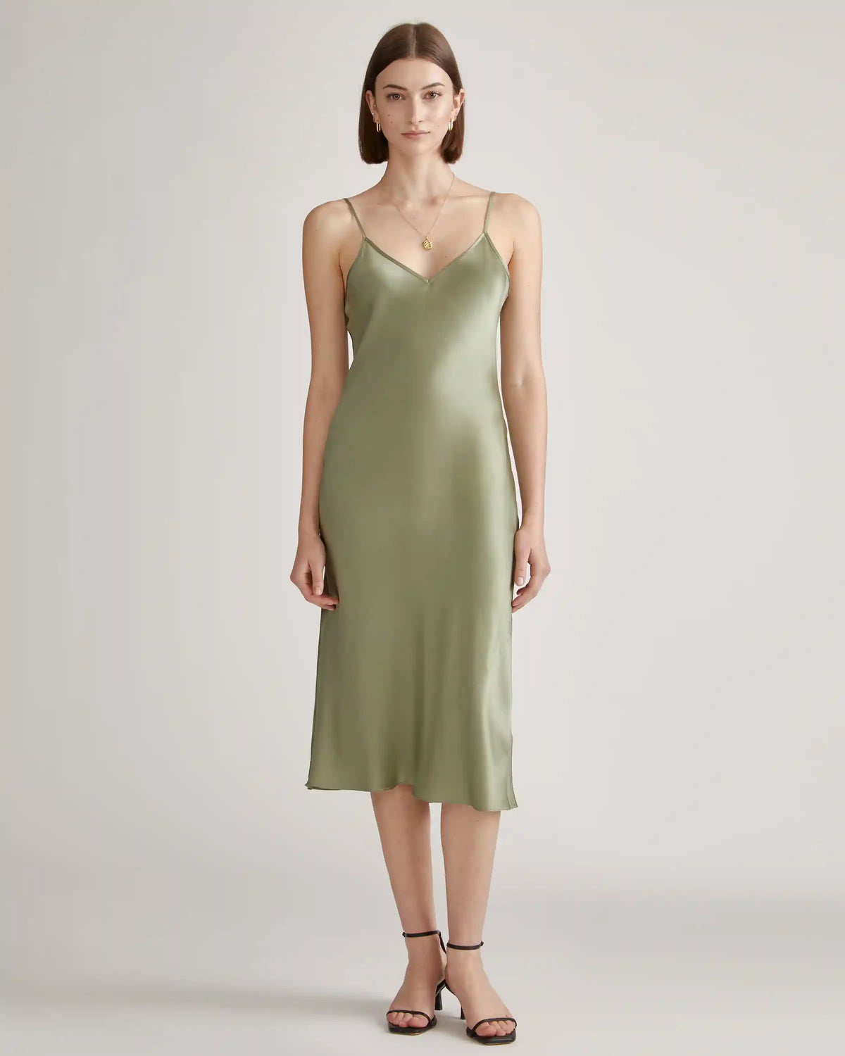 100% Washable Silk Slip Dress