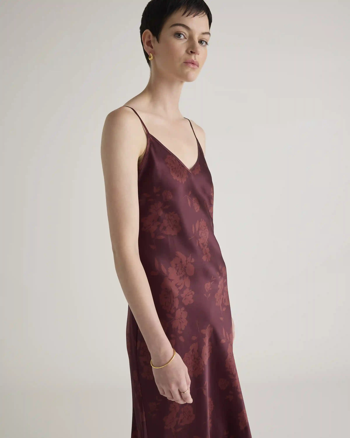 100% Washable Silk Slip Dress