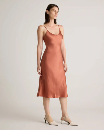 100% Washable Silk Slip Dress