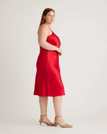 100% Washable Silk Slip Dress