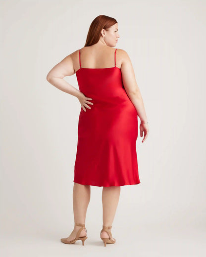 100% Washable Silk Slip Dress