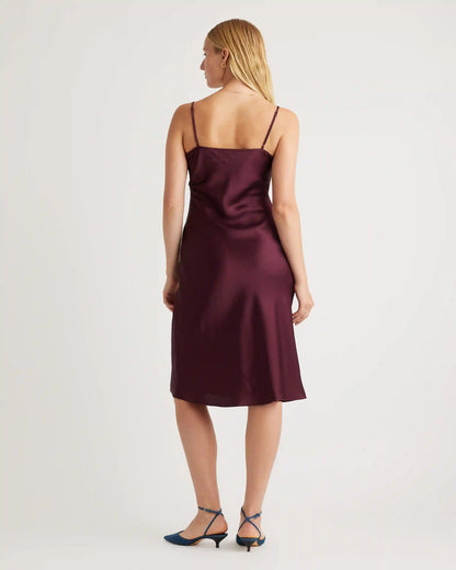 100% Washable Silk Slip Dress
