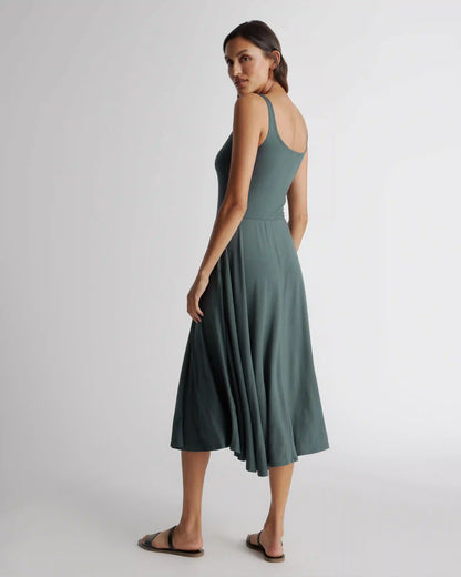 Tencel Jersey Fit & Flare Dress