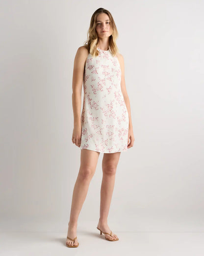 Lightweight Crepe Halter Mini Dress