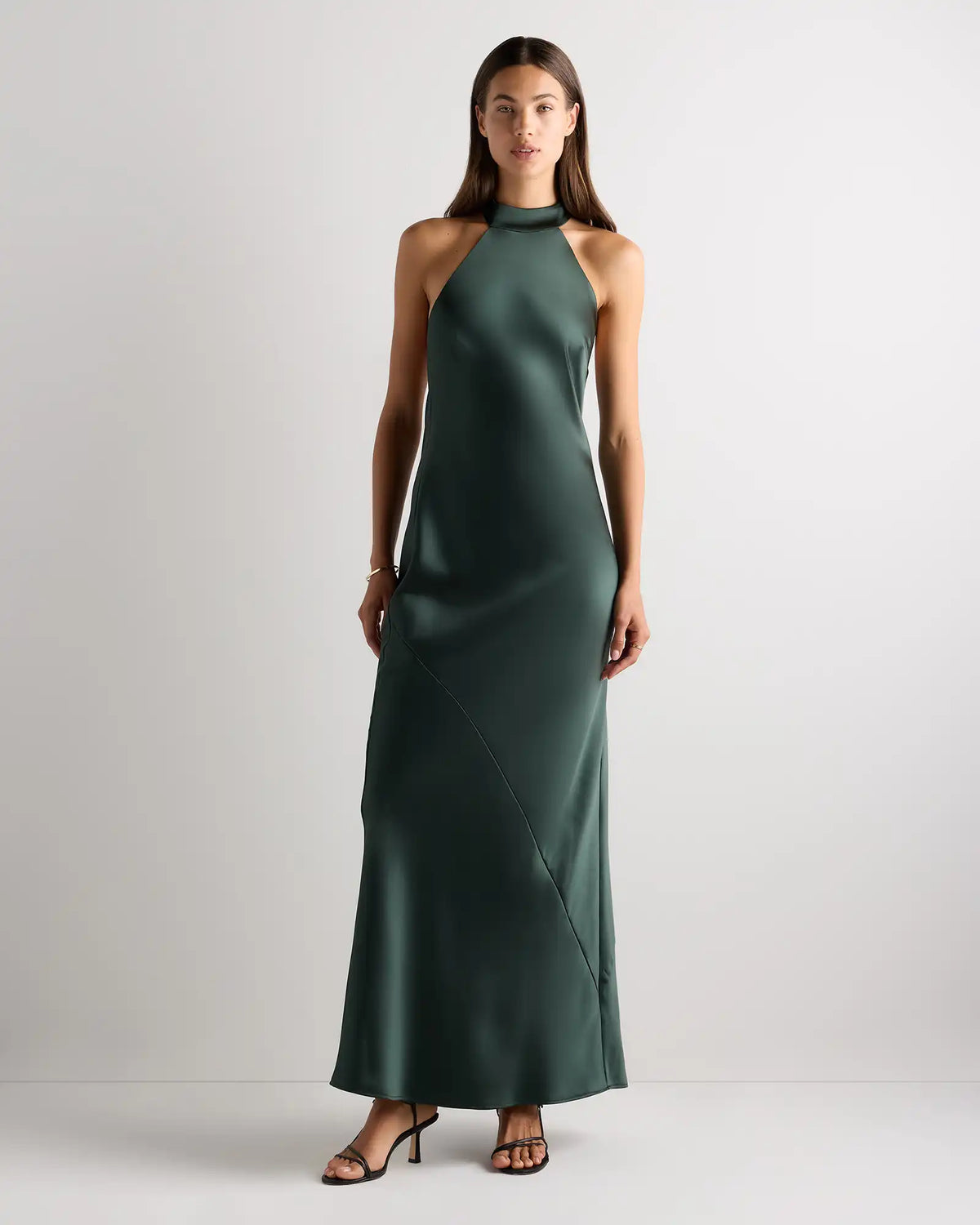 Catalina Stretch Satin Dress