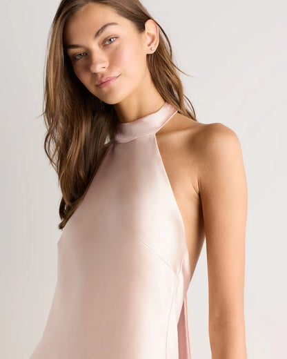 Catalina Stretch Satin Dress