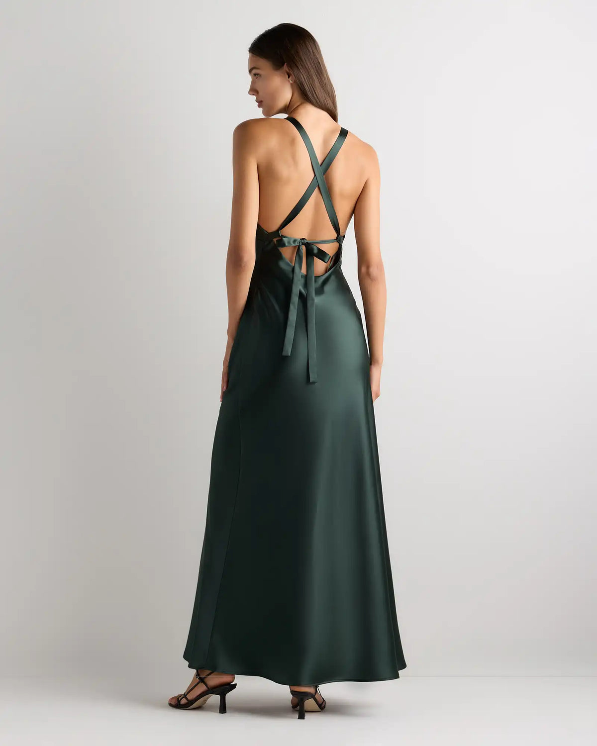 Bianca Stretch Satin Dress