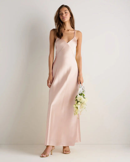 Bianca Stretch Satin Dress